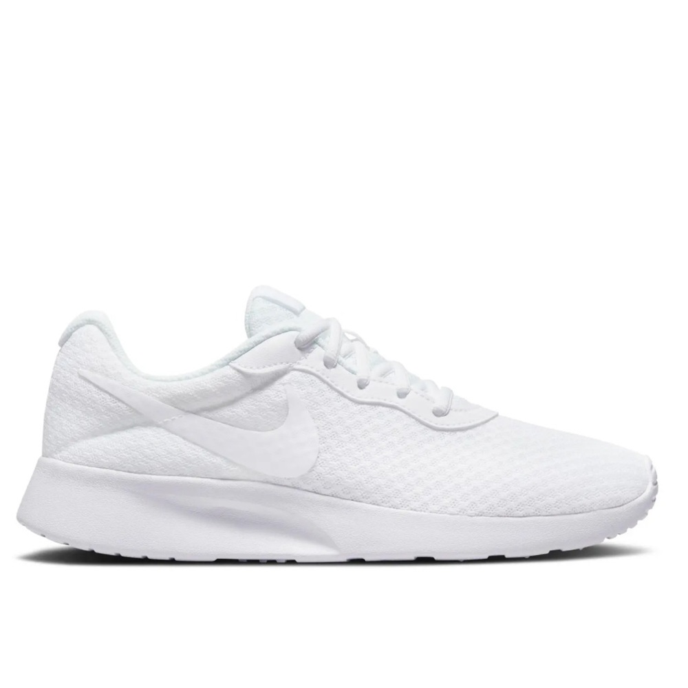 NIKE Tanjun White Running Athletic Sneakers Shoes 8 GUC $75 - Picture 2 of 11